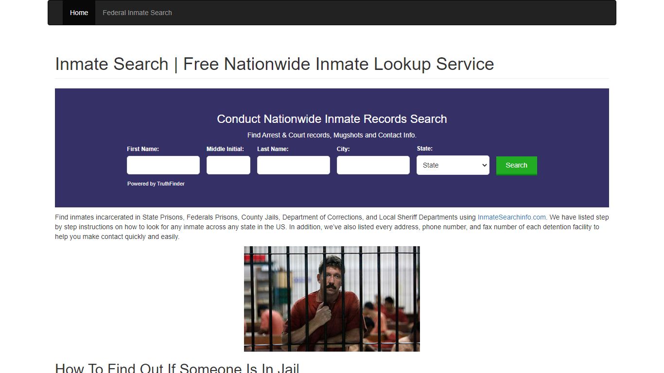 WY Department of Corrections Inmate Locator - Inmate Search